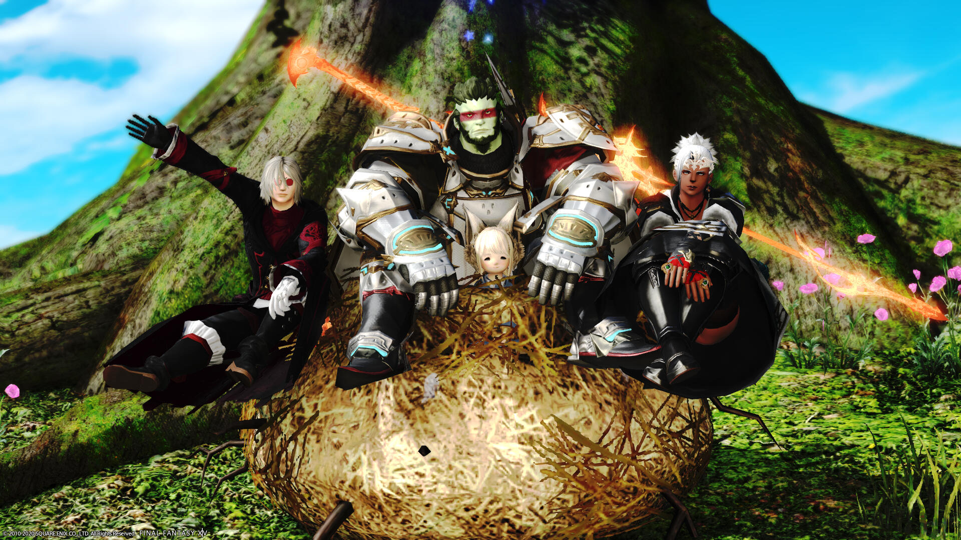 HoH - Piers, Kel, Winnie & Syl